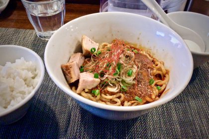 らぁ麺やまぐち 辣式 (らつしき)の麻婆まぜそば